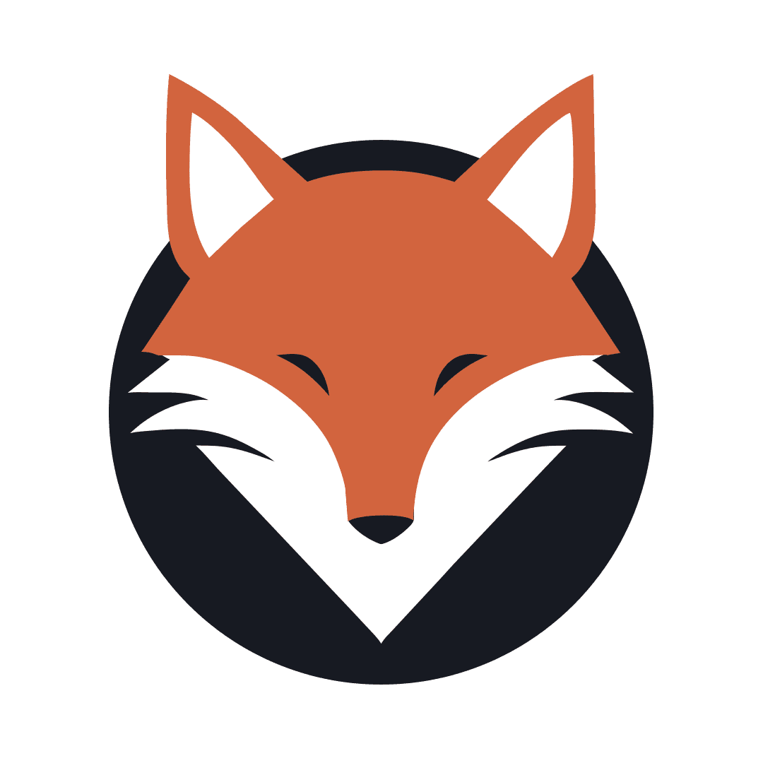 A fox as the logo of foxy web design and development